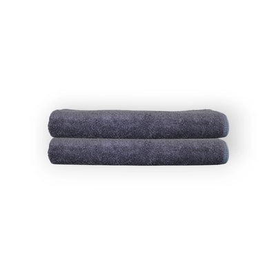 Black guest towels - Bamboo