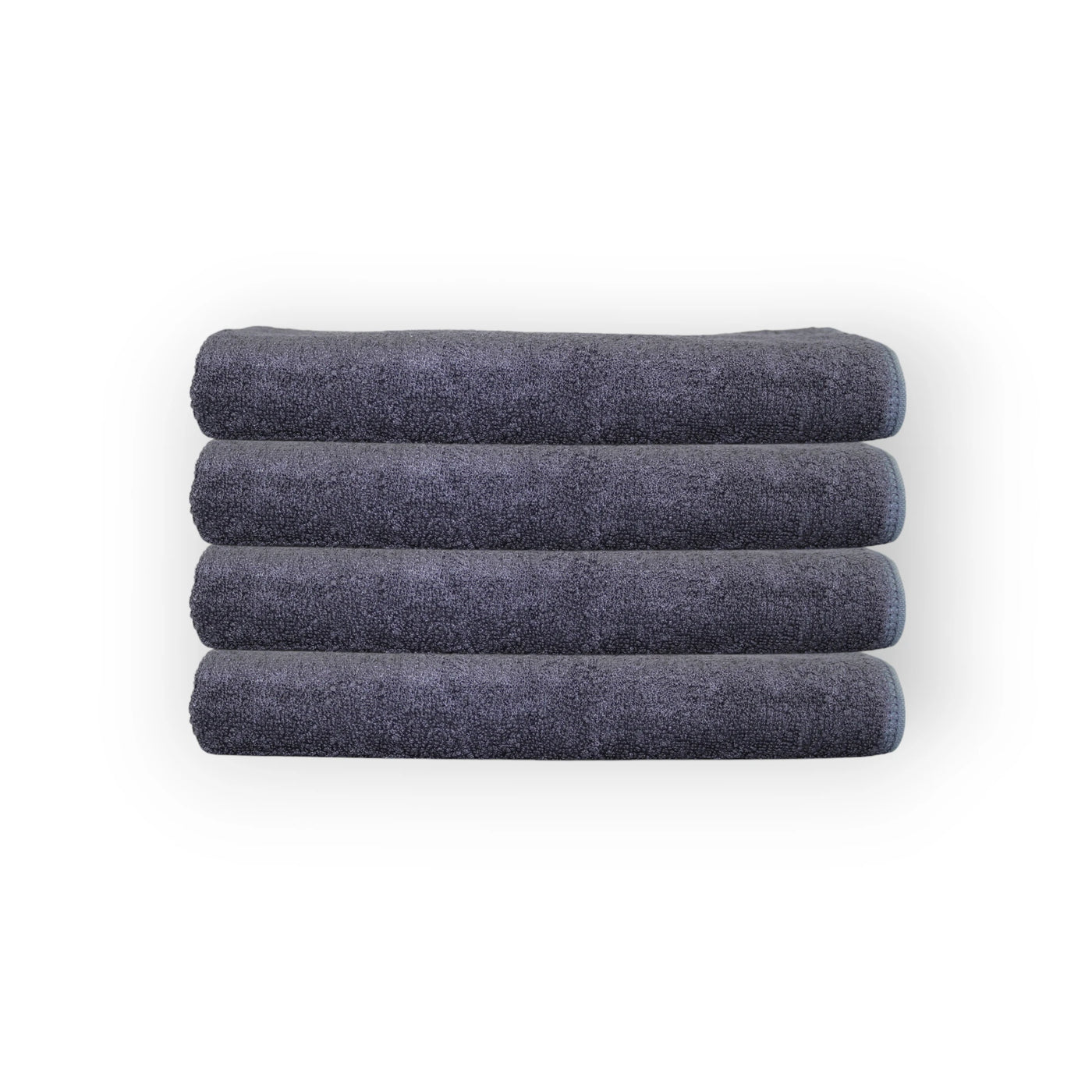 Black guest towel set - Bamboo