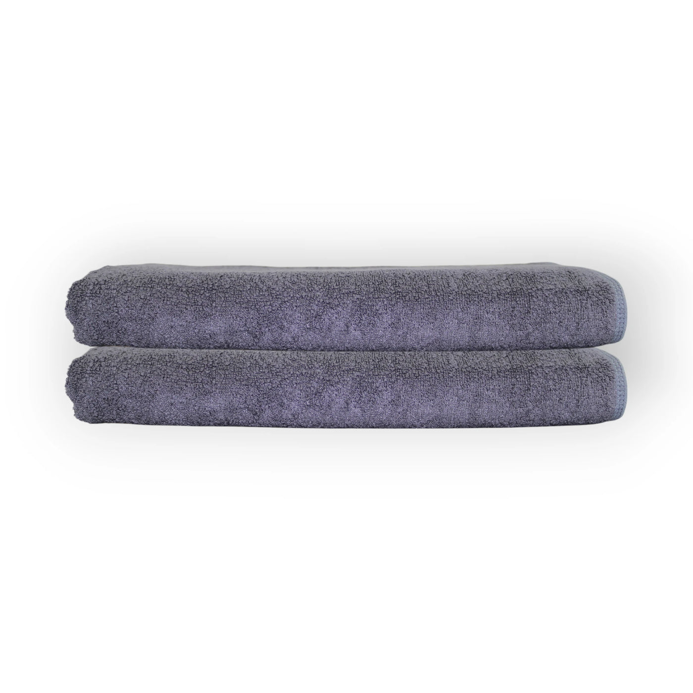 Black bath towels - bamboo