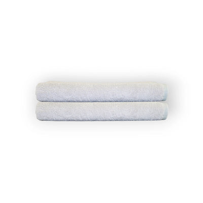 White guest towels - Bamboo